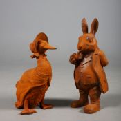 TWO DIFFERING CHARACTERS.