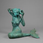 MERMAID WITH SHELL FOUNTAIN.