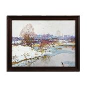 VIKTOR KOSHEVOI (1924-2006). WINTER MORNING 1975.