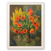 VARTITER KARAPETYAN (1927-2014, ARMENIAN). POPPIES (1974).