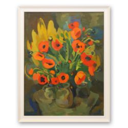 VARTITER KARAPETYAN (1927-2014, ARMENIAN). POPPIES (1974).