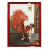 ALEXANDER SHEVCHUK (21ST CENTURY). BALLERINA IN RED.