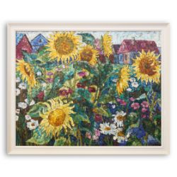 NADEZHDA STUPINA (21ST CENTURY). SUNFLOWERS FIELD.