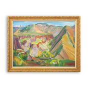 GRIGORI AZIZYAN (1923-2008, ARMENIAN). SPRING IN THE MOUNTAINS 1978.