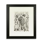 MARC CHAGALL. LES MUSICIANS VAGABONDS. (d)