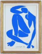 HENRI MATISSE. NU BLEU III.