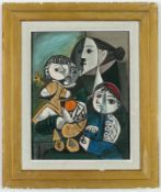 PABLO PICASSO. MATERNITA E ARANCIA. (d)