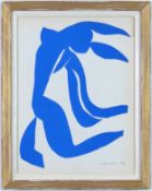 HENRI MATISSE. NU BLEU XI.