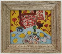 AFTER HENRI MATISSE. OYSTERS & LEMONS.
