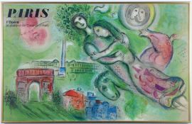 MARC CHAGALL. PARIS L’OPERA, ROMEO AND JULIET, 1964. (d)