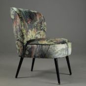 BELIANI VOSS FABRIC ARMCHAIR.