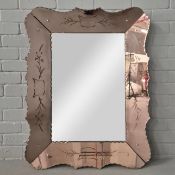 1940S FRENCH MIRROR.