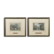 AGISTINO AGLIO (1816-1885). KENSINGTON GARDENS AND HYDE PARK (2).