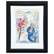 MARC CHAGALL (1887-1985). MOSES AND THE BURNING BUSH (s.9838). (d)
