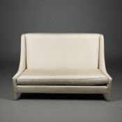 JIM THOMPSON SILK UPHOLSTERED SOFA.