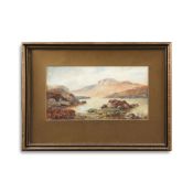 Alexander Williams RHA (1846-1930) SHEEP HAVEN DONEGAL
