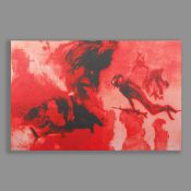 STEPHEN GRIMES (1927-1988). BATTLE RED.