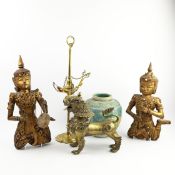 A LATE 19TH CENTURY CHINESE GINGER JAR . (5)