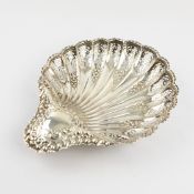AN ATKIN BROTHERS SILVER DISH.