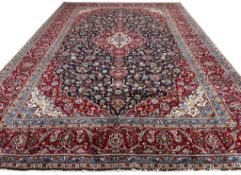 FINE PERSIAN KASHAN CARPET
