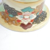 PAIR OF JAPANESE PORCELAIN SATSUMA VASES (2)