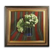 MARTIN MACKEOWN (IRISH B. 1931) STILL LIFE WITH FLOWERS