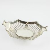 A SILVER BREAD BASKET.