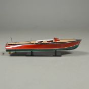 SAETTA CLASSIC MODEL BOAT.