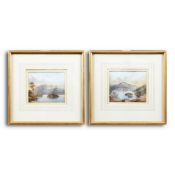 RICHARD ABBOTT (19TH CENTURY) VIEWS OF BEN VENUE AND LOCH KATRINE (2)