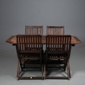 GARDEN DINING SET (5)