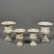 PLANTERS, 2 GRADUATED PAIRS. (4)