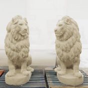 SCULPTURAL LIONS (2)