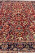 ANTIQUE PERSIAN KARAJA CARPET