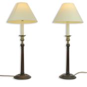TABLE LAMPS, A PAIR