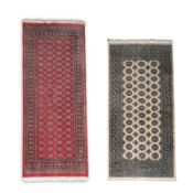 TWO BOKHARA RUGS (2)