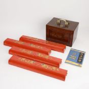MAH JONG GAME SET.