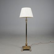 STANDARD LAMP, BRASS
