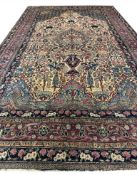 ANTIQUE PERSIAN TEHRAN CARPET