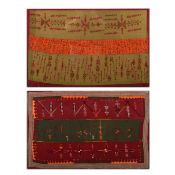 FRAMED INDIAN TEXTILES (2)