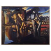 MANNER OF SALVADOR DALI SURREALIST STUDY