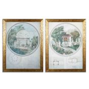 ADRIEN CHANCEL AVIARY IN A WINTER GARDEN & SUMMER DINING ROOM