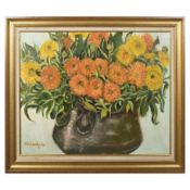 ZITA LANDY (AUSTRIAN-FRENCH, 1913-2012) STILL LIFE WITH FLOWERS IN A POT