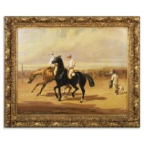 STUDIO MIGUEL CANALS JOCKEYS ON RACEHORSES