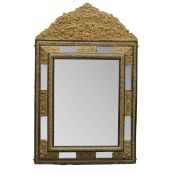 19TH CENTURY FLEMISH CUSHION MIRROR