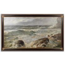 20TH CENTURY SCHOOL SEASCAPE