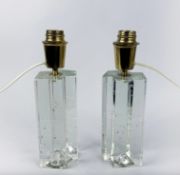 IITTALA ARKIPELAGO TABLE LAMPS, A PAIR.