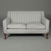EARLY 20TH CENTURY WALNUT SOFA
