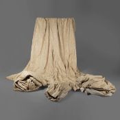 CURTAINS, TWO PAIRS AND ONE OTHER (5)