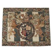 AFTER THE ENGHIEN WORKSHOPS ROYAL ARMS OF ENGLAND, THE GREAT YARMOUTH CLOTH OF ESTATE
