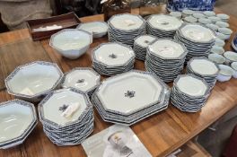 LIMOGES DINNER SERVICE, A LARGE QUANTITY